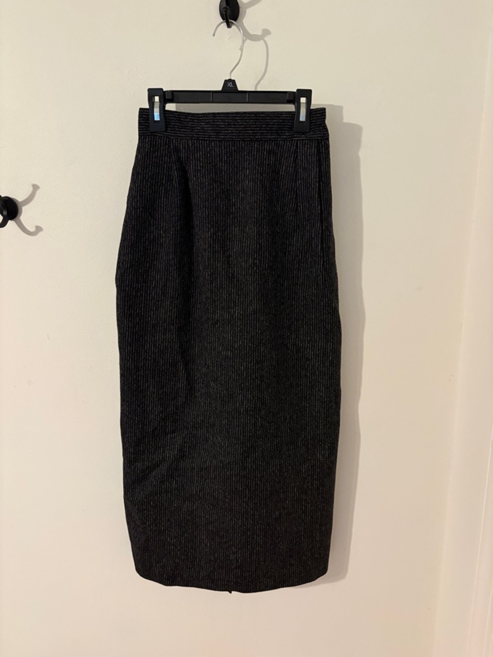 Black pencil skirt